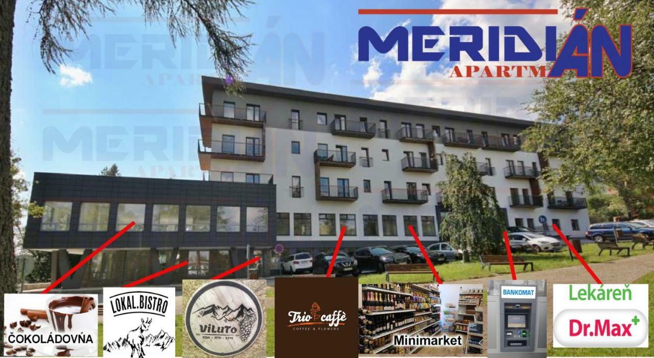 Meridian-Apartman, Stary Smokovec, Primo, Vysoké Tatry エクステリア 写真